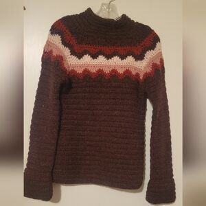 Hand Knit Fairisle Sweater (J. crew?)